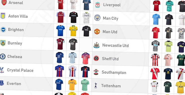 New epl jerseys hotsell
